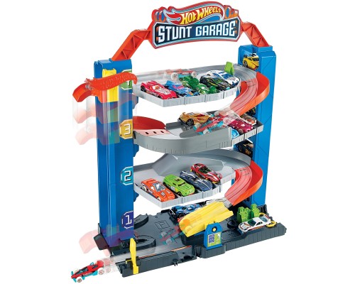 Автотрек Hot Wheels Чотирьохповерховий гараж для машинок (GNL70) Автотрек Hot Wheels Чотирьохповерховий гараж для машинок (GNL70)
