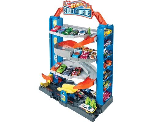 Автотрек Hot Wheels Чотирьохповерховий гараж для машинок (GNL70) Автотрек Hot Wheels Чотирьохповерховий гараж для машинок (GNL70)