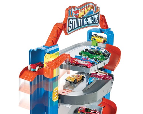 Автотрек Hot Wheels Чотирьохповерховий гараж для машинок (GNL70) Автотрек Hot Wheels Чотирьохповерховий гараж для машинок (GNL70)