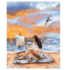 Картина по номерам ZiBi Море натхнення 40х50 см (ZB.64032)