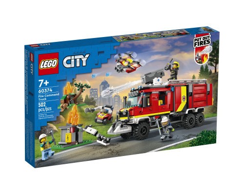 Конструктор LEGO City Пожежна машина 502 деталі (60374)