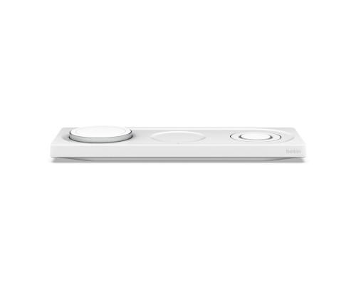 Зарядний пристрій Belkin 3in1 MagSafe, white (WIZ016VFWH)