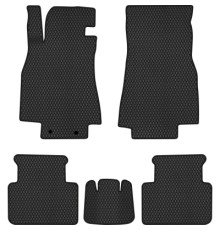 Килимок в салон EVAtech Mercedes-Benz A-Class (W169) 2004-2012 2 поко (MB4894C5MS2RBB)