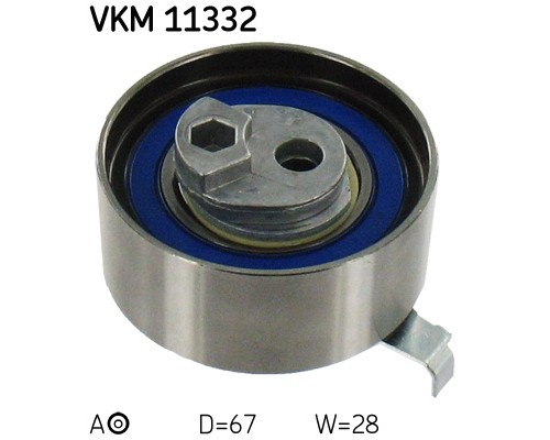 Ролик натягувача ременя SKF VKM 11332