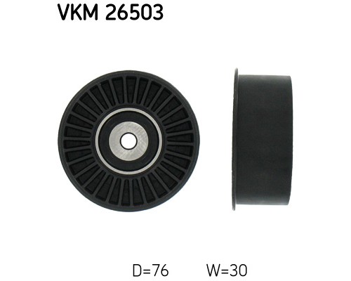 Ролик натягувача ременя SKF VKM 26503