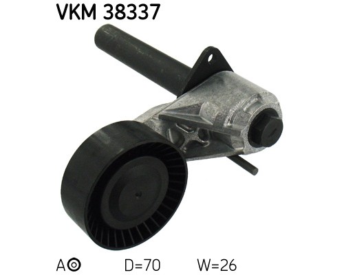 Ролик натягувача ременя SKF VKM 38337