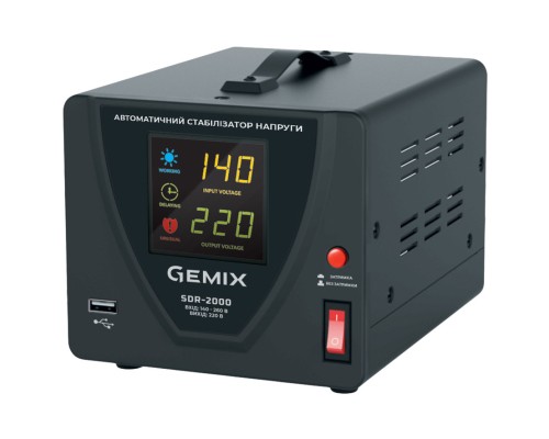 Стабілізатор Gemix SDR-2000 (SDR2000.1400W)