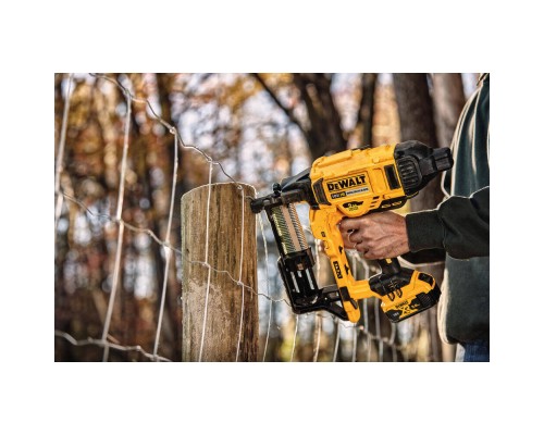 Степлер будівельний DeWALT 18В XR Li-Ion, діаметр/довжина скоби 4/50 мм (без АКБ та ЗП) (DCFS950N)