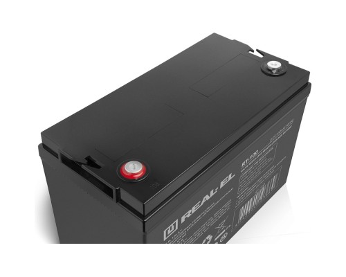 Батарея до ДБЖ REAL-EL RT-100, 12V-100Ah (RT-100) 