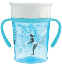 Поїльник-непроливайка Canpol babies 360 Jungle Бірюзовий 270 мл (56/504_tur)