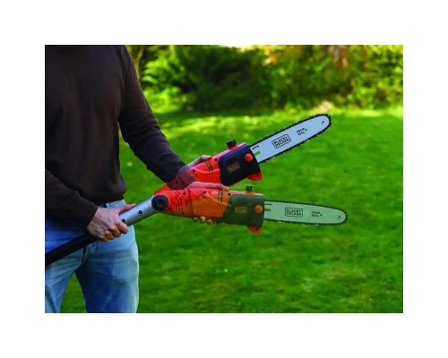 Ланцюгова пила Black&Decker висоторіз зі штангою, 0.8 кВт, довжина 244 см, довжина шини 25 см (PS7525)