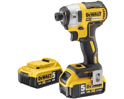 Шуруповерт DeWALT 18V XR Li-Ion, 2x5Ah, безщітковий, 205 Нм, 3250 об/хв, кейс (DCF887P2)