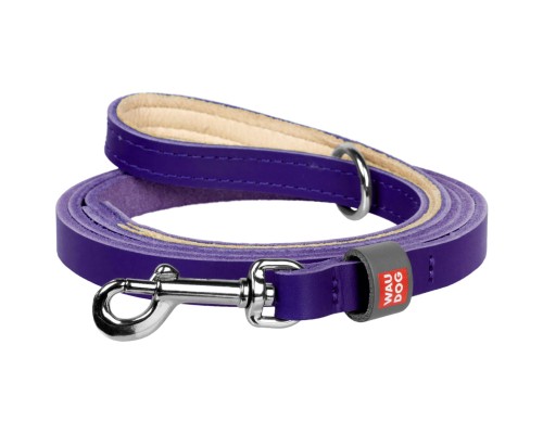 Повідок для котів WAUDOG Classic XXS-XS Ш 12 мм Д 122 см фіолетовий (60329)