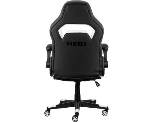 Крісло ігрове 2E Gaming Hebi Black/White (2E-GC-HEB-BKWT)