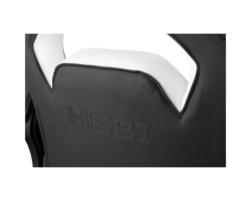 Крісло ігрове 2E Gaming Hebi Black/White (2E-GC-HEB-BKWT)