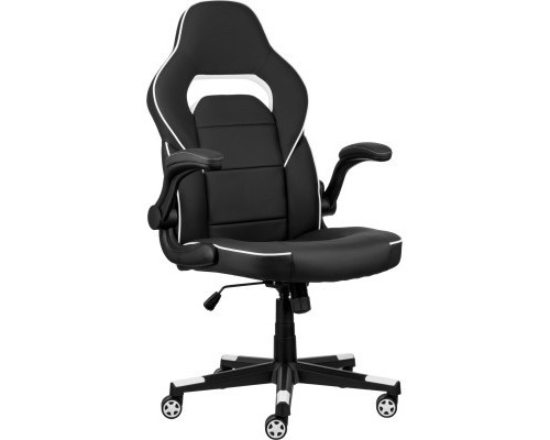 Крісло ігрове 2E Gaming Hebi Black/White (2E-GC-HEB-BKWT)