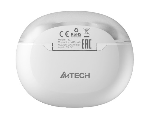 Навушники A4Tech B27 Grayish White