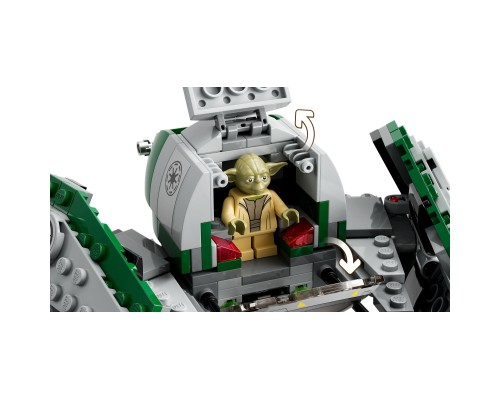 Конструктор LEGO Star Wars Джедайський винищувач Йоди 253 деталі (75360)