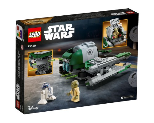 Конструктор LEGO Star Wars Джедайський винищувач Йоди 253 деталі (75360)