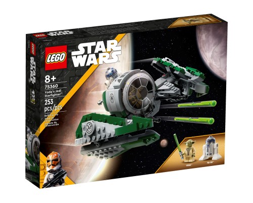 Конструктор LEGO Star Wars Джедайський винищувач Йоди 253 деталі (75360)