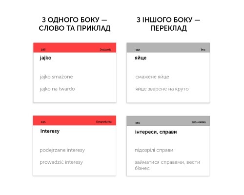 Навчальний набір English Student Картки для розмовної польської мови, українська (39122656) Навчальний набір English Student Картки для розмовної польської мови, українська (39122656)