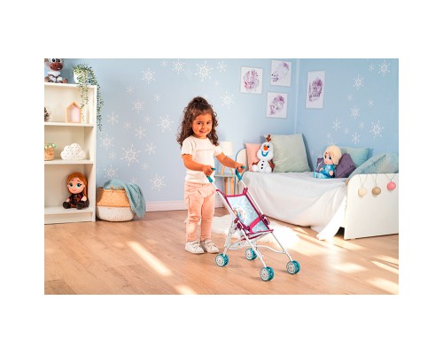 Коляска для ляльок Smoby тростинка Крижане серце (250113)