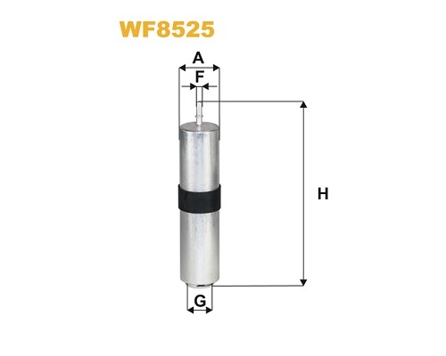 Фільтр паливний Wixfiltron WF8525