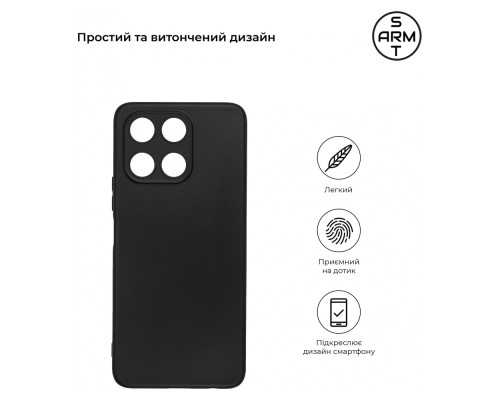 Чохол до мобільного телефона Armorstandart Matte Slim Fit Honor X6a Camera cover Black (ARM71060)