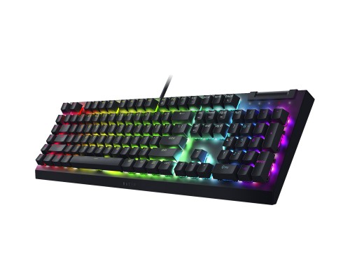 Клавіатура Razer BlackWidow V4 X Green Switch USB RU Black (RZ03-04700800-R3R1)