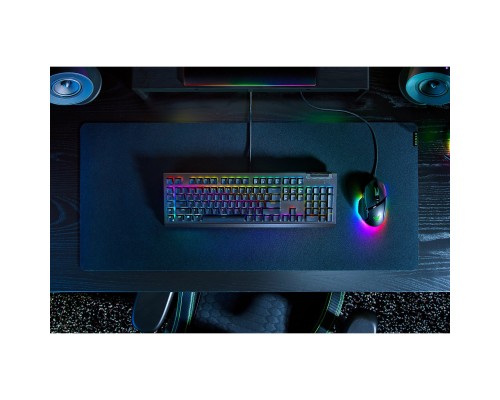 Клавіатура Razer BlackWidow V4 X Green Switch USB RU Black (RZ03-04700800-R3R1)