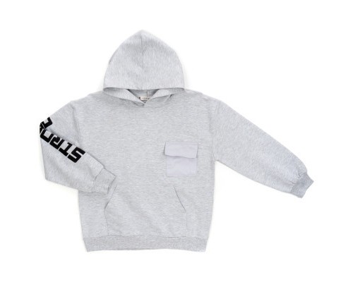 Кофта дитяча Breeze худи (18333-128B-gray)