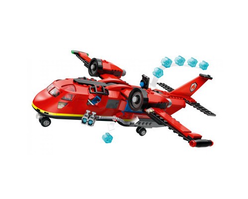 Конструктор LEGO City Пожежний рятувальний літак 478 деталей (60413)