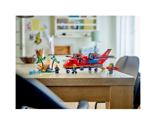 Конструктор LEGO City Пожежний рятувальний літак 478 деталей (60413)