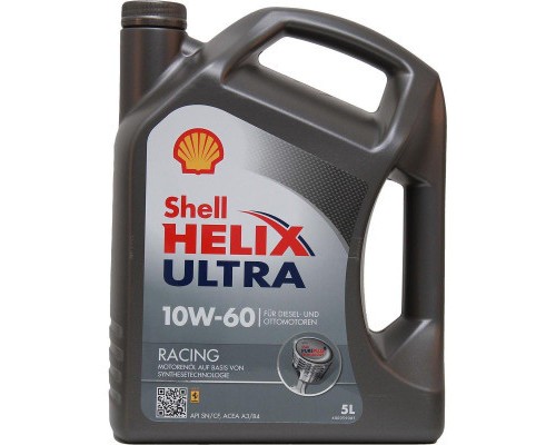 Моторна олива Shell Helix Ultra Racing 10W-60, 5л (74924)