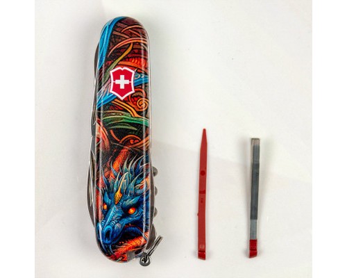 Ніж Victorinox Climber Zodiac Сапфіровий дракон (1.3703_Z3260p)
