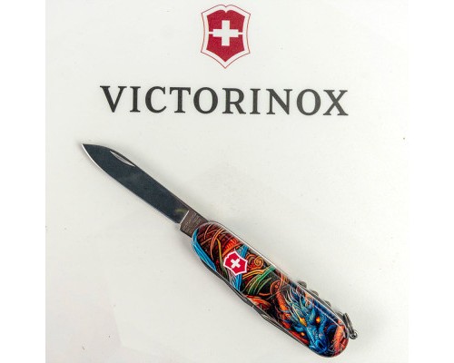 Ніж Victorinox Climber Zodiac Сапфіровий дракон (1.3703_Z3260p)