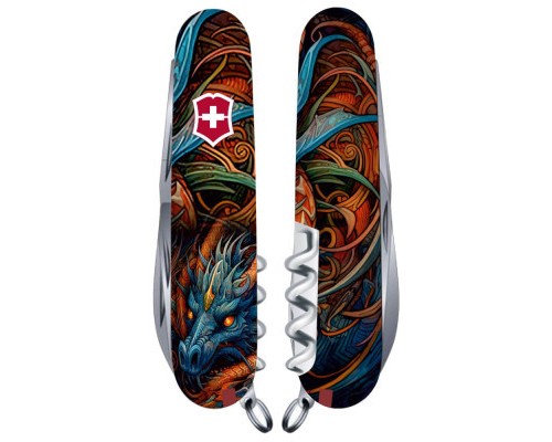 Ніж Victorinox Climber Zodiac Сапфіровий дракон (1.3703_Z3260p)