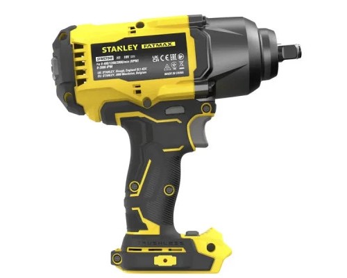 Гайковерт Stanley FatMax, 18V, 950Нм, 2000 об/хв, 2600 уд/хв (без АКБ и ЗУ) (SFMCF940B)