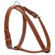 Шлея для собак Collar одинарна для малих порід Ш 14 мм А:40-48 см В:43-51 см коричнева (06346)