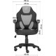 Крісло ігрове GT Racer X-1414 Gray/Black Suede (X-1414 Fabric Gray/Black Suede)