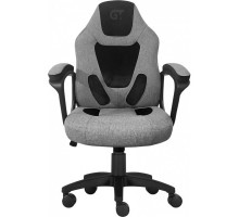 Крісло ігрове GT Racer X-1414 Gray/Black Suede (X-1414 Fabric Gray/Black Suede)