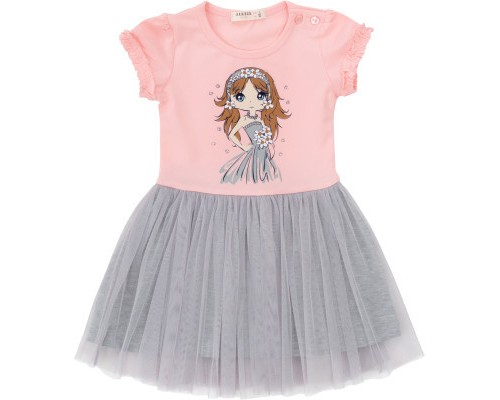 Плаття дитяче Breeze з фатиновою спідницею (19713-116G-pink)