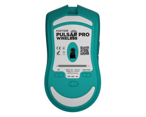 Мишка Hator Pulsar 2 Pro Wireless Mint (HTM-533)