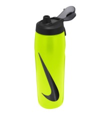 Пляшка для води Nike Refuel Bottle Locking Lid 32 OZ лимонний, чорний 946 мл N.100.7670.705.32 (887791745163)