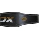 Атлетичний пояс RDX 6 шкіряний Black Gold 2XL (WBS-6RB-2XL)