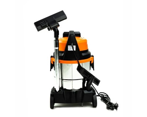 Пилосос будівельний GTM JN503 1600Вт/220В, бак 20л, сухе/вологе (JN503)