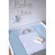 Пеленальний матрацик Верес Summer Bunny blue NEW 72х80 см (426.6.1)