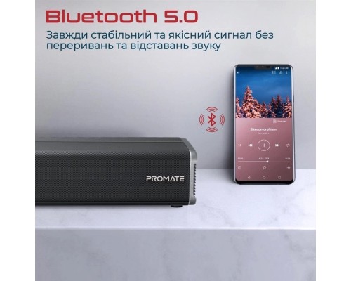 Акустична система Promate CastBar-60 Black (castbar-60.black) 