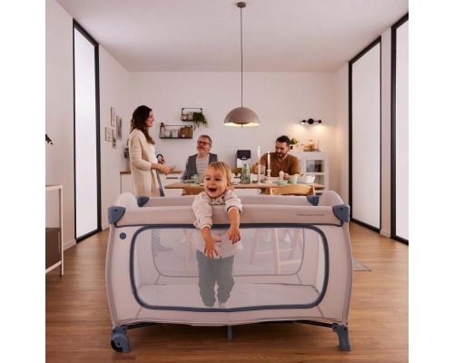 Дитячий манеж Hauck Sleep N Play Go Plus Dusty Cork (60090-0)