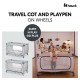 Дитячий манеж Hauck Sleep N Play Go Plus Dusty Cork (60090-0)
